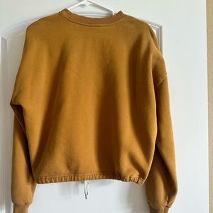 Vuori sweatshirt mustard women’s small